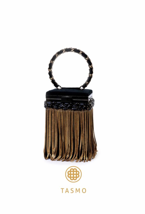 TM 8016 - Velvet Box Clutch Bag