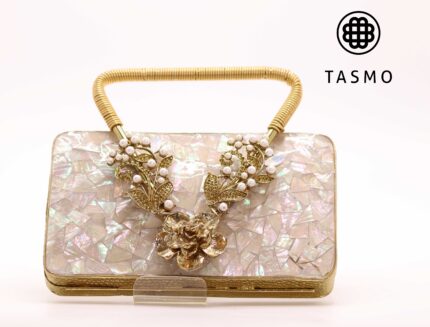 TM 7912 - Classic Metal Handle clutch Bag