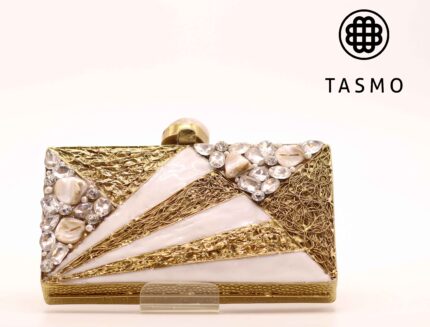 TM 7916 - Gold Base Metal Box Clutch