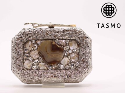 TM 7919 - Tasmo Mother-Of-Pearl Clutch Bag
