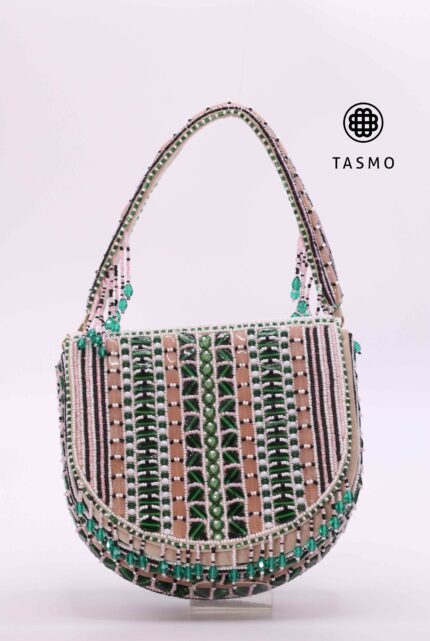 TM 7955 - Meticulously Handcrafted Beaded Bag
